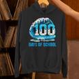 100 Days Of School Baseball Drip Ice Cream Kid Boy 100th Day Unisex Hoodie