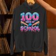 100 Days Of School Baseball Dripping Ice Cream 100th Day Unisex Hoodie