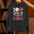 100 Days Of School Baseball Player Teacher Student Unisex Hoodie