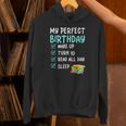 10th Perfect Birthday Reading 10 Years Old Book Lover Unisex Hoodie