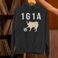 1G1a Pug くるりん尻尾のパグ おもしろ パーカー