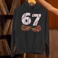 67 Trend Baseball Glove Number Style Unisex Hoodie