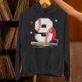 9 Years Old Baseball Birthday Boy 9th Bday Party Unisex Hoodie 9 Years Old Baseball Birthday Boy 9th Bday Party Unisex Hoodie