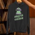Abducted By A Good Book UFO Alien Reading Books Unisex Hoodie