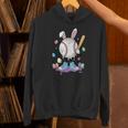 Baseball Ice Cream Drip Youth Boys Cute Easter Sports Unisex Hoodie
