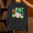 Baseball St Patricks Day Lucky Baseball Player Shamrock Unisex Hoodie Baseball St Patricks Day Lucky Baseball Player Shamrock Unisex Hoodie