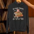 Book Reading Kafee Librarian Vele Books And Little Time Unisex Hoodie
