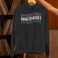 Booktrovert Groovy Read Books Avoid People & I Know Things Unisex Hoodie