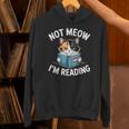 Calico Cat Graphic Not Meow Im Reading Book Lover Unisex Hoodie Calico Cat Graphic Not Meow Im Reading Book Lover Unisex Hoodie