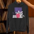 Cat Book Reading Unisex Hoodie