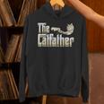 The Catfather 面白い猫 お父さん 父の日 ビンテージ 猫 父親 パーカー