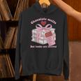 Chocolate Melts But Books Are Forever Booktrovert Unisex Hoodie