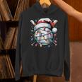 Christmas Baseball Boy Youth Kid Men Santa Hat Xmas Baseball Unisex Hoodie Christmas Baseball Boy Youth Kid Men Santa Hat Xmas Baseball Unisex Hoodie
