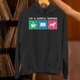 Coffee Books And Boston Terrier Dog Unisex Hoodie