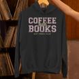 Coffee And Books Sip Then Flip Book Lovers & Readers Unisex Hoodie
