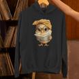 Cute Chick Reading Book Bandana Unisex Hoodie