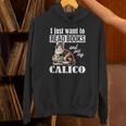 Cute Read Books Calico Cat Lover For Men Women Girls Kids Unisex Hoodie
