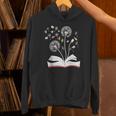 Dandelion Floral Book Reading Lovers Graphics Unisex Hoodie