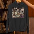 Dark Academia Aesthetic Skull Writer Authors Book Lover Unisex Hoodie Dark Academia Aesthetic Skull Writer Authors Book Lover Unisex Hoodie
