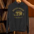 David's Garage Hotrod クラシックカーデザイン 長袖tシャツ パーカー