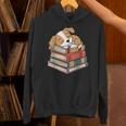 Dog Reading Book Pajama Sleep Unisex Hoodie Dog Reading Book Pajama Sleep Unisex Hoodie