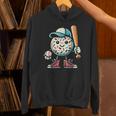 Donut Baseball Hat Ball Bat Cute Sport Toddler Boys Kids Men Unisex Hoodie