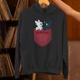 Dreamworks Dragons Light Fury & Night Fury Faux Pocket パーカー