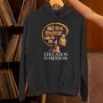 Education Is Freedom Afro Woman Book Illustration Unisex Hoodie Education Is Freedom Afro Woman Book Illustration Unisex Hoodie