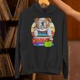 English Bulldog Back To School Book Worm Dog Unisex Hoodie