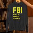 Fbi Motto 「Fidelity Bravery Integrity」 法執行機関 パーカー