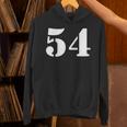 Fifty Four 数字 54 ナンバー パーカー