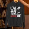 Leave The Gun Take The Cannoli メンズ レディース イタリア国旗 パーカー