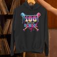 Happy 100 Days Of School Baseball Drip Theme Party 100th Day Unisex Hoodie Happy 100 Days Of School Baseball Drip Theme Party 100th Day Unisex Hoodie