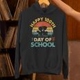 Happy 100th Day Of School Teacher Reading Book For Men Women Girls Kids Unisex Hoodie