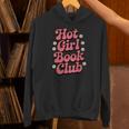 Hot Girl Book Club Retro Daisies Unisex Hoodie