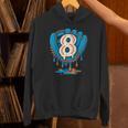 Ice Cream Baseball Glove 8th Birthday Edition Unisex Hoodie