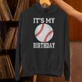 It’s My Birthday Baseball Vintage Style Unisex Hoodie