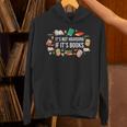 It's Not Hoarding If It's Books Literature Reading Unisex Hoodie
