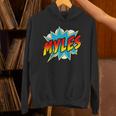 Kids Boys Myles Name Superhero Comic Book Unisex Hoodie Kids Boys Myles Name Superhero Comic Book Unisex Hoodie