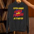 Kids Fifth Grade Superpower Superhero Comic Book First Day School Unisex Hoodie Kids Fifth Grade Superpower Superhero Comic Book First Day School Unisex Hoodie