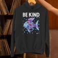 Be Kind Rainbow Scale Fish Teacher Reading Book Toddler Unisex Hoodie Be Kind Rainbow Scale Fish Teacher Reading Book Toddler Unisex Hoodie