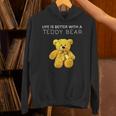 Life Is Better With A Teddy Bear All Life Matters テディベア パーカー