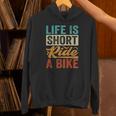 Life Ishort Ride A Bike Motorcycle Rider 長袖tシャツ パーカー