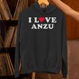 I Love Anzu マッチング 彼女&彼氏 あんず 名前 パーカー