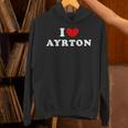 I Love Ayrton 私は愛する Ayrton パーカー