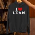 I Love Lean 私は愛する Lean パーカー
