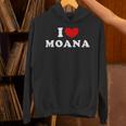 I Love Moana 私は愛する Moana パーカー