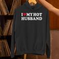 I Love My Hot Husband シャツ ファニー レッド ハート Love Hot Husband パーカー