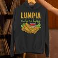 Lumpia Makes Me Happyルンピアは私を幸せにする フィリピンの春巻き 料理 食べ物 パーカー