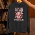 Manga Anime Stuff Just A Girl Who Loves Anime And Books Unisex Hoodie Manga Anime Stuff Just A Girl Who Loves Anime And Books Unisex Hoodie